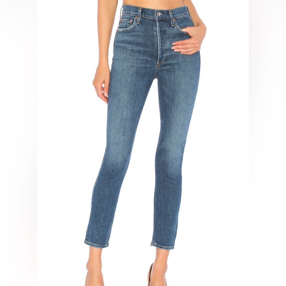 Agolde Nico High Rise Slim Fit